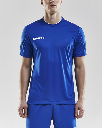 Craft Sport-Tshirt Progress Practise (100% Polyester) cobaltblau/weiss Herren